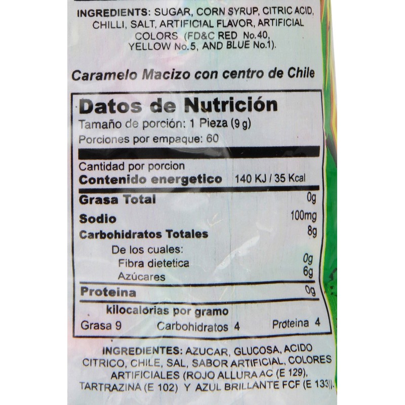 Beny Candy, Sandia, Locochas, 19-ounces (Pack of6)