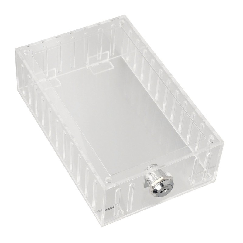 Thermostat Lock Box Universal Large Transparent Thermostat Protective Guard for