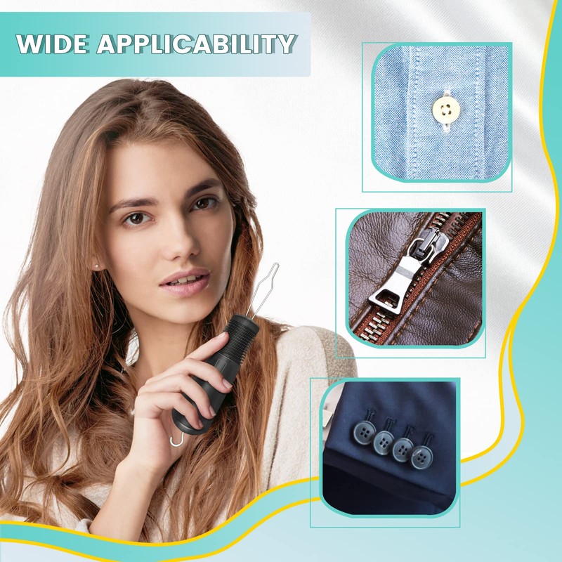 MILIFOX Button Hook Helper - Button Hook Dressing Aid, Seniors