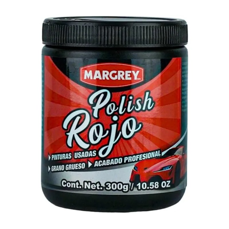 Pulimento Quita Rayon Profesional Polish Rojo Margrey 300ml