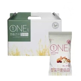 [산과들에] 하루견과 원데이오리지널 30입 선물세트 견과류 [Mountains and Fields] One Day Nut Original 30-Pack Gift Set Nuts