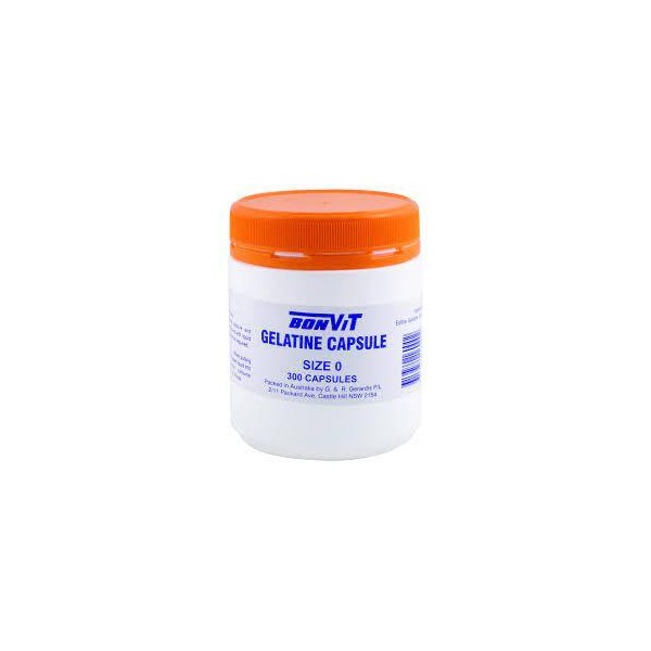 Bonvit Vege Capsules Size 0 300c