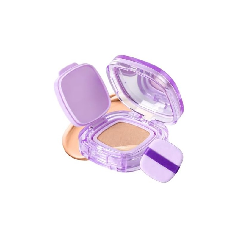Base de Maquillaje Cushion de Alta Cobertura y Acabado Glow