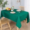 Hiasan Christmas Tablecloths Rectangular Waterproof 54 x 80 Inches, Emerald
