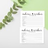 KRUCVOJO 50 Advice and Wishes Cards for the Mom-to-Be -