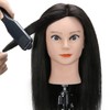 SOPHIRE 20-22 inches 100% Real Human Hair Mannequin Head, Hairdressers'