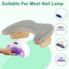 VOCOSTE Arm Rest for Nails Tech, U Shaped Nail Arm