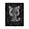 Mammut 61623 Artfoil Silver Kawaii Cat Approx. 25.5 cm x