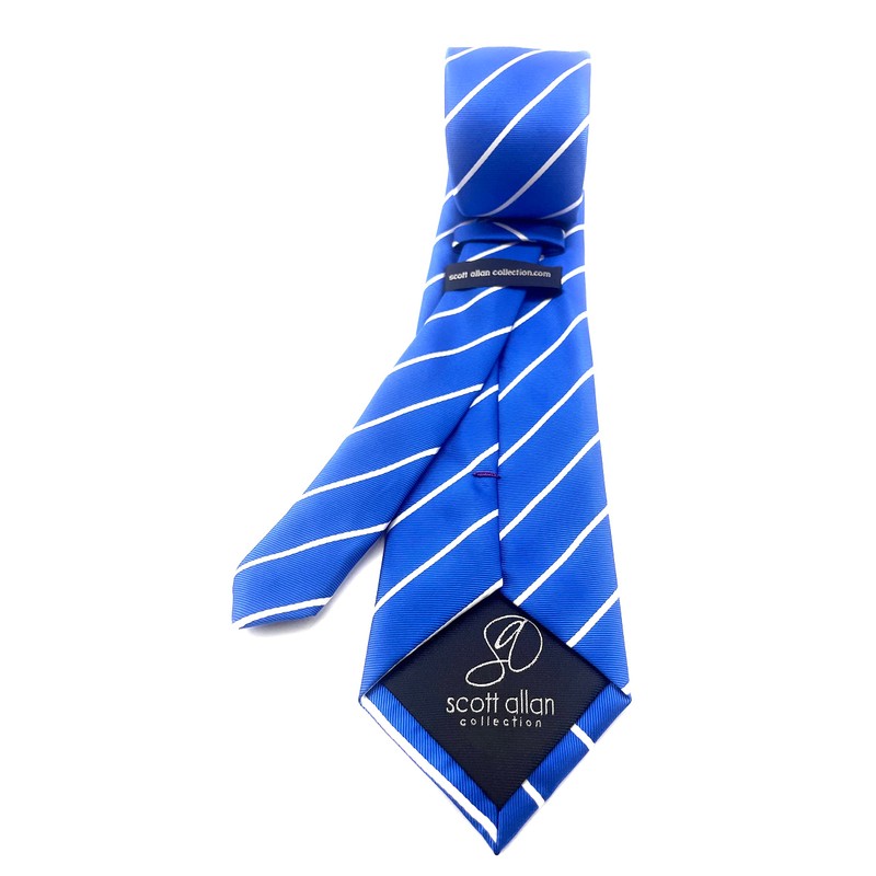 Scott Allan Men's Blue Tie | Royal Blue premium Necktie