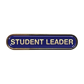 Capricornone Student Leader Blue Gel Domed School Bar Badge