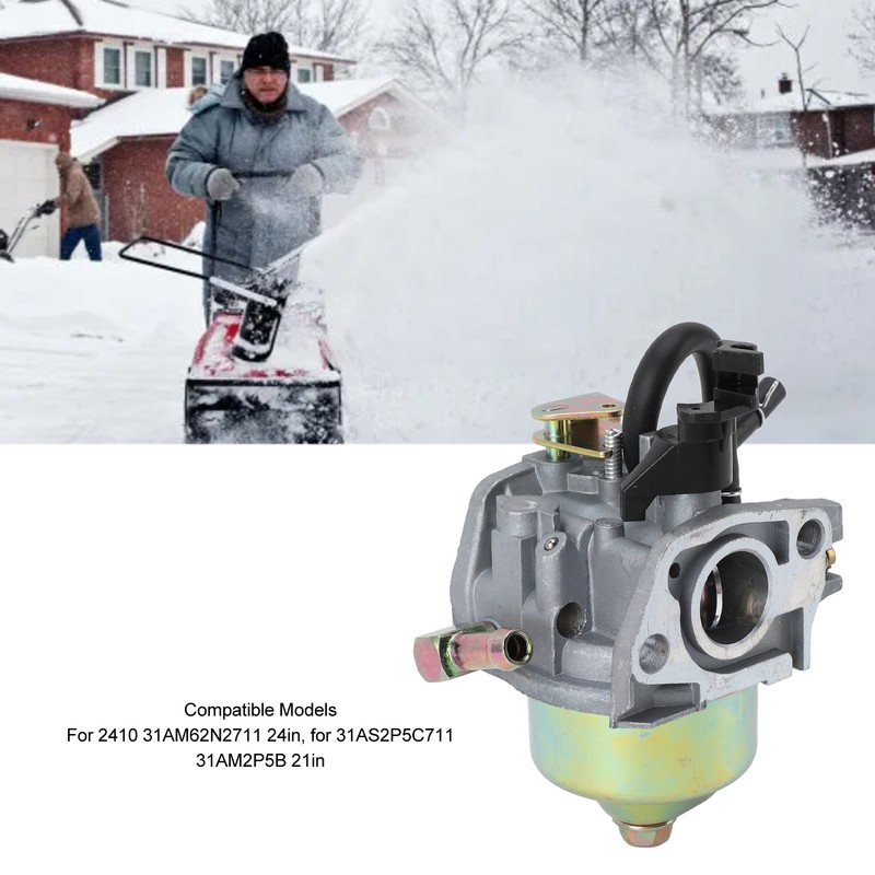Snow Blower Carburetor Kit Replacement for 2410 31AM62N2711 24in for