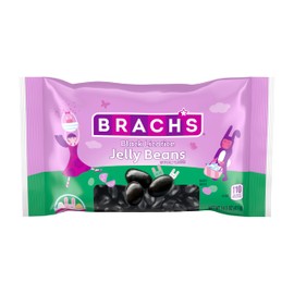 Brach's Black Licorice Jelly Beans, Springtime Easter Candy, 14.5 oz