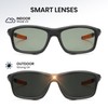 Cyxus P1176 0.1 Second Dimmable Sunglasses, Polarized Sunglasses, Blue Light