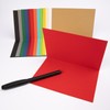 PresentFill® Folding Cards Blank in Slate Grey - 25 Folding