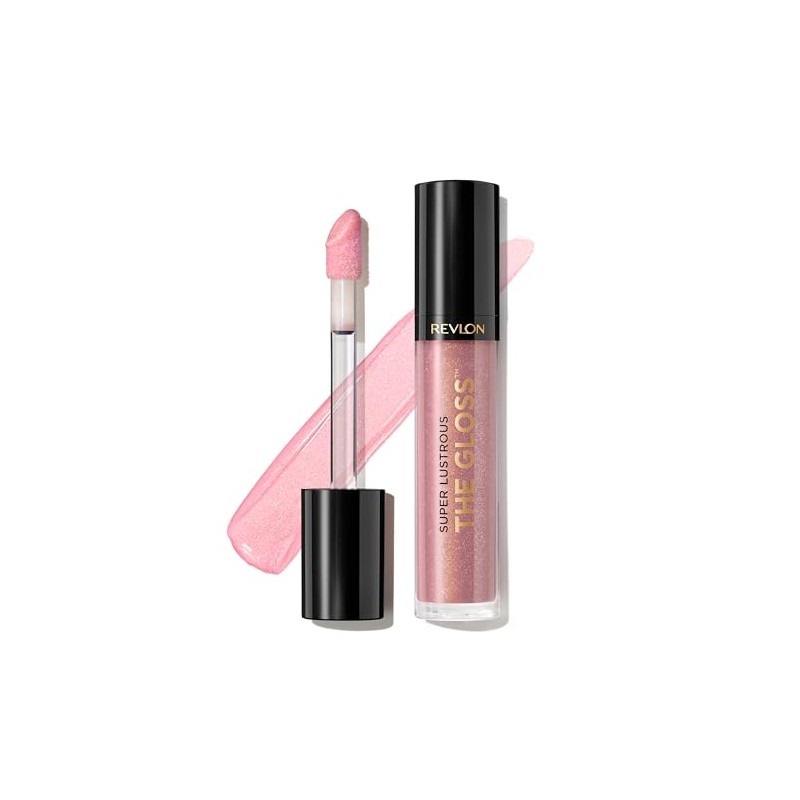 Brillo de labios de Revlon, Super Lustrous The Gloss, antiadherente,