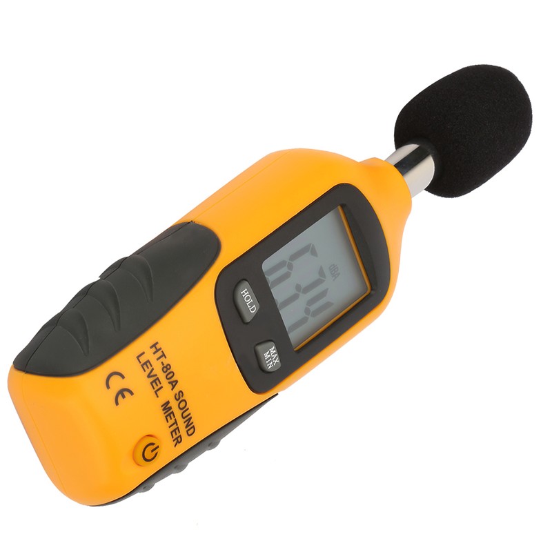 HT-80A LCD Display Noise Tester Sound Level Monitoring Tester Meter
