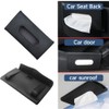 Car Tissue Holder, Leather Tissue Holder, mask Holder, Rectangular Sun