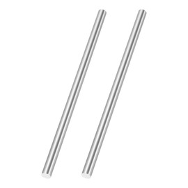 MECCANIXITY 2 Pcs Round Steel Rod 8mm Diameter HSS Lathe Bar Stock Tool 100mm Long for Shaft Gear Drill Lathes Boring Machine Turning Miniature Axle Cylindrical Pin DIY Craft Tool
