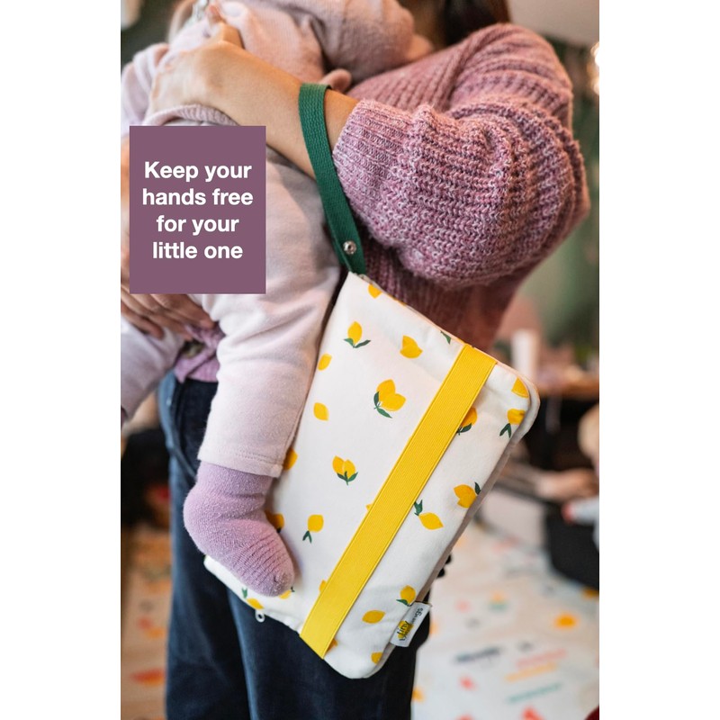 Tiny Blessings Nappy Bag - Extra Strong Closure Strap, Loop