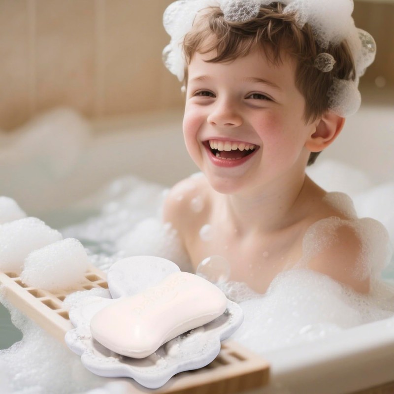 ZAWUU Soap Dish – Octopus Shaped Decorative Holder with 3D