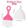 3 Pcs Mini Broom and Dustpan Set, Compact Cleaning Sweep,