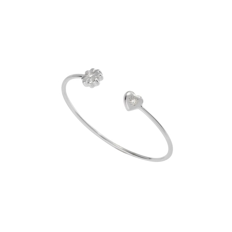 Alex and Ani Love & Luck Heart and Clover Flex