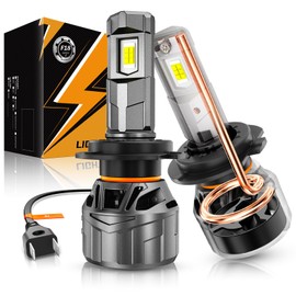 Auxbeam 2025 F18 Series H7 Fog Lights, 22000LM H7 Powersport Light for Off-Road Use or Fog Light-2 Pack