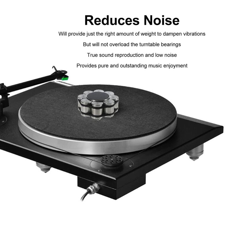 HiFi Record Weight Stabilizer Professional Stainless Steel LP Vinyl Turntable