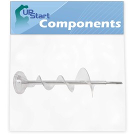 WR17X11705 Refrigerator Dispenser Auger Replacement for General Electric GSL22JFXALB Refrigerator - Compatible with WR17X11705 Ice Maker Auger - UpStart Components Brand