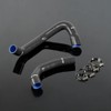 G-PLUS Silicone Radiator Hose Kit w/Clamps Compatible with Jeep Wrangler