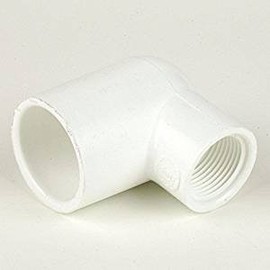 3/4" x 1/2", PVC, 90, Slip x FIPT, SCH 40, 1 Pack - Wizard Seed LLC