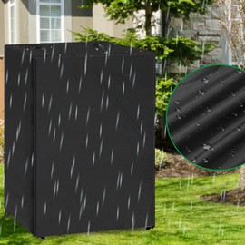 Small Fridge Cover for Outside | Freezers Refrigerator Protective Cover,UV Block Dustproof Fridge Zipper Covering for Kitchen Camping Home Picnic Apartments