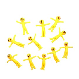11 Pcs Stretchy Bendable Man, Stress Relief and Anti-Anxiety Squeeze Sensory for Kids Adults Sensory Motor Aids
