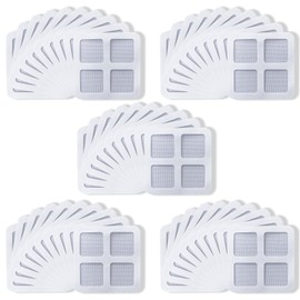 RYHHH 50PCS Disposable Shower Drain Hair Catcher, Drain Protector, Hair Catcher For Shower Drain, Easy To Install, Prevent Clogging, For Bathroom, Laundry, Bathtub