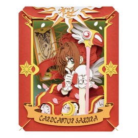 Ensky PT-247 Card Captor Sakura Paper Theater, Card Captor Sakura, Approx. H 3.9 x W 3.1 x D 1.7 inches (100 x 80 x 42 mm), Made of Paper