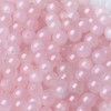 XIANNVXI Natural Stone Rose Quartz Beads for Threading with Hole