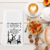 WCGXKO Zero Fucks Kitchen Towel - Rude Field of Fucks