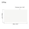 MECCANIXITY EVA Foam Sheets White 35.4 Inch x 19.7 Inch