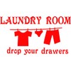 Laundry Room Wall Decal Vinyl Bubble Sticker Laundry Art Signs