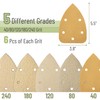Bates Mouse Detail Sander Pads - 30 Pcs, 40/80/120/180/240 Grits,