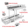 Sikarou Pull Out Cabinet Organizer 7" W x 21" D
