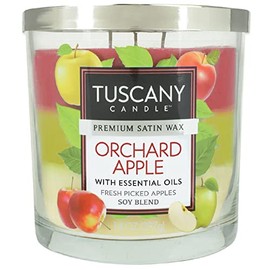 Tuscany Candle Orchard Apple Premium Satin Wax Scented Candle