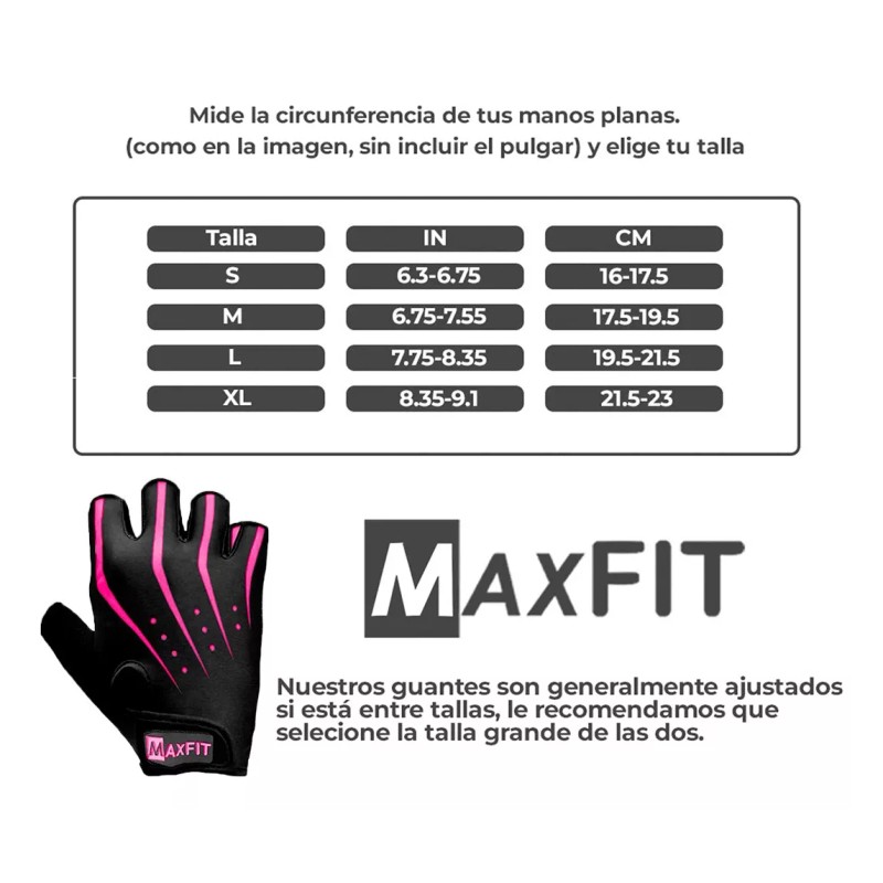 Maxfit Guantes Gym Tacticos Pesas Crossfit Gimnasio Maxfit St006