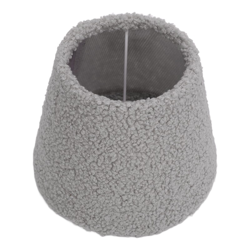 Plush Cloth Lamp Shade Replacement Decorative Soft Comfortable Cone Round