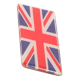 GANAZONO British Flag Car Sticker American Flag Decal Aluminum Alloy Car Decal for Vehicle