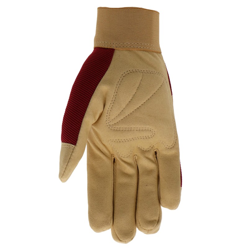 BOSS Women's Utility High Dexterity Synthetic Leather Work Glove, Abrasion