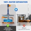 HoMettler Spin Mop and Bucket Set, Mop Bucket with Separate