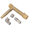 Brass Quick Coupler Valve Quick Insert Water Access Tool Garden
