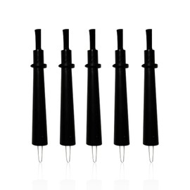 NIIIYTYB 5 Pieces Hearing Aid Cleaning Tools Kit in Ear Monitor Cleaner Brush Set with Wax Loop Essential Accessories for Hearing Aid Maintenance Ear Tool Cleaning Brushes