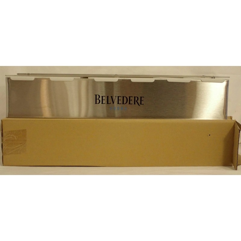 Belvedere Metal Condiment Caddy Tray w Removable Compartments NEW bar